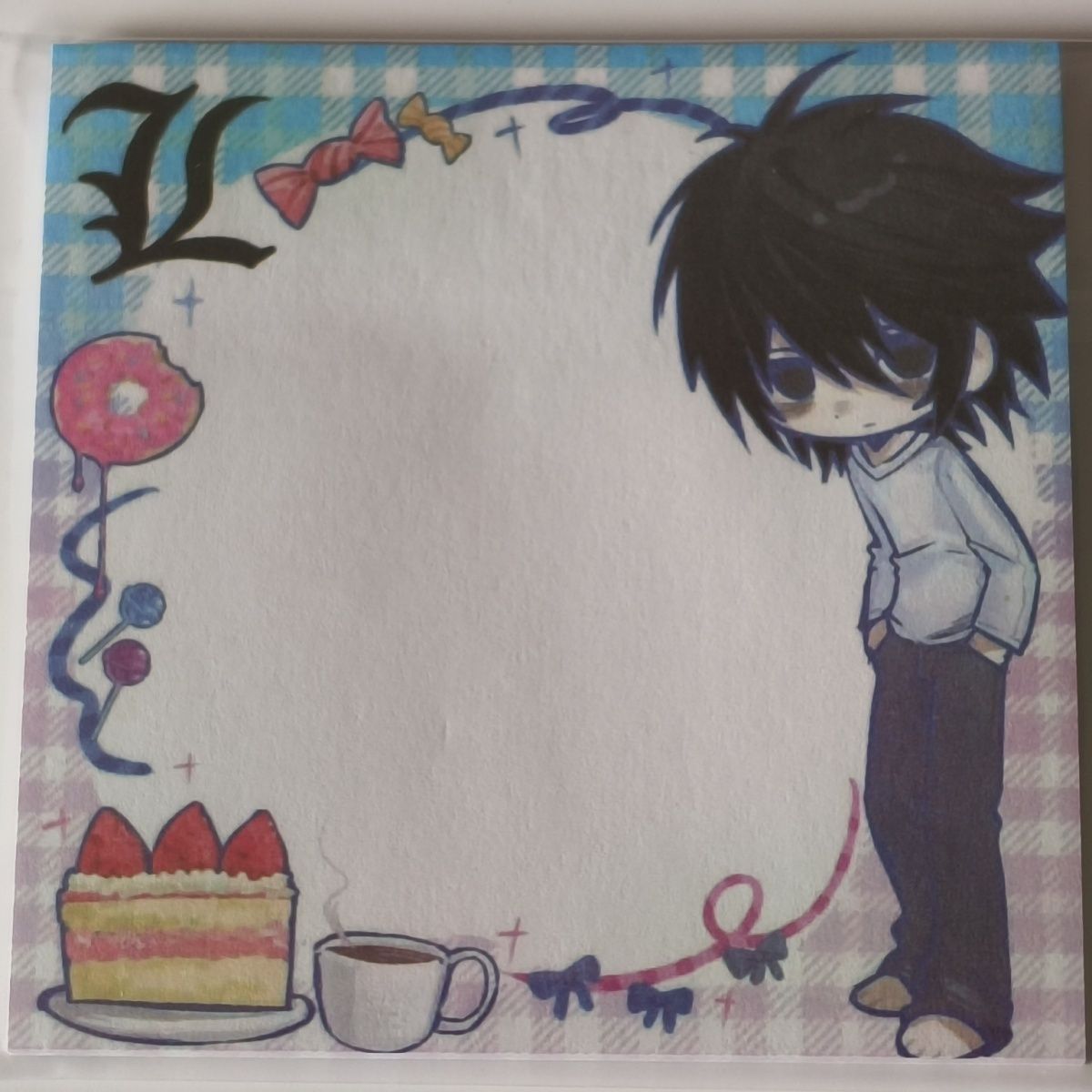 Printer Paper - Notatnik Death Note L Anime, uroczy