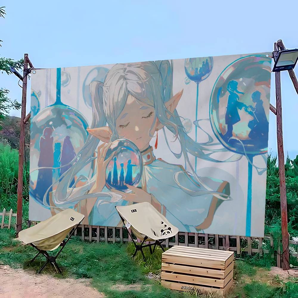 Commercial Printing Company - Japoński baner reklamowy z motywem anime