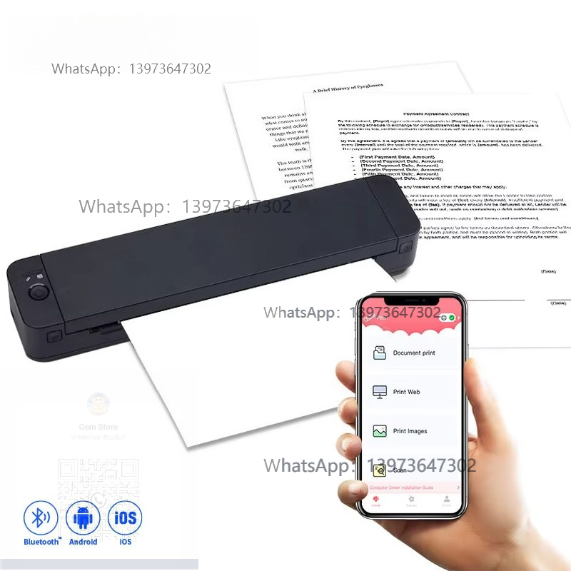 Thermal Printer - NOWA przenośna drukarka A4 o rozdzielczości