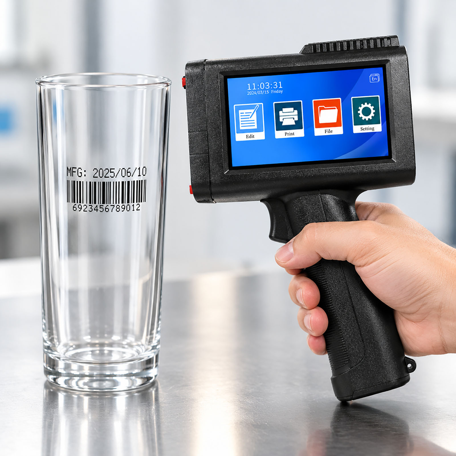 ZM-C13 – przenośna, miniaturow – Barcode Printer recenzja i cena