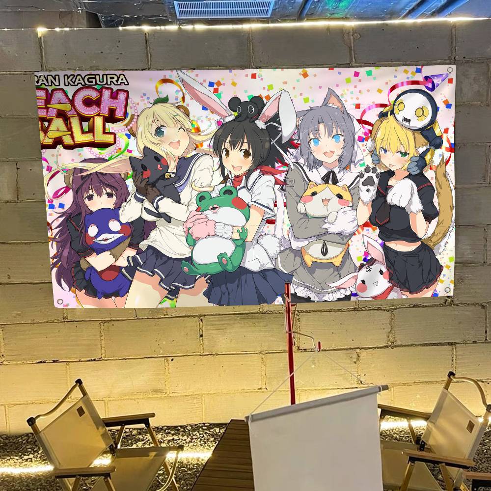 S-Senran Kagura – flaga reklam – Commercial Printing Company recenzja i cena