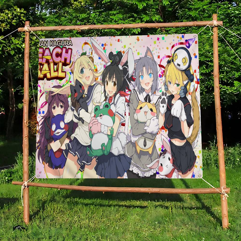 S-Senran Kagura – flaga reklam – Commercial Printing Company recenzja i cena