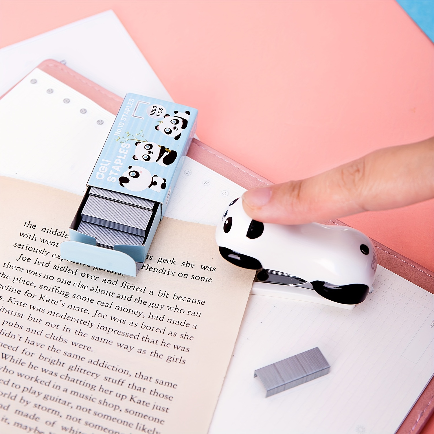 DELI Cartoon Mini zestaw zszyw – Stapler Heavy Duty recenzja i cena